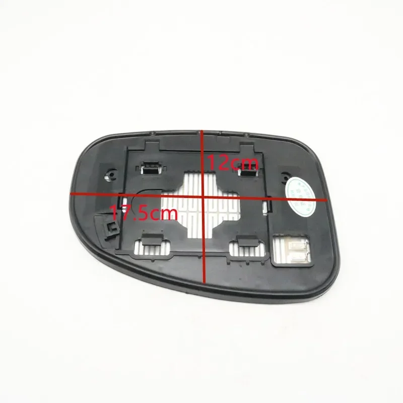 Para toyota prius 2010 2011 2012 2013 2014 2015 2016 2017 espelho retrovisor do carro vidro fora da porta lente lateral com aquecimento