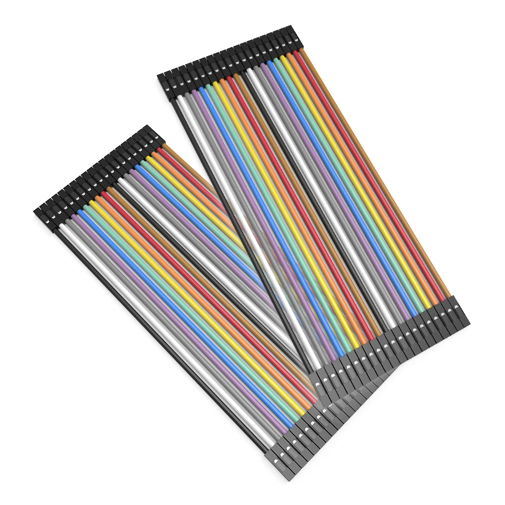 Connecteur Dupont 40 broches, connecteur 2.54mm, câble mâle à mâle/mâle à femelle/femelle à femelle, ligne Dupont 40 broches