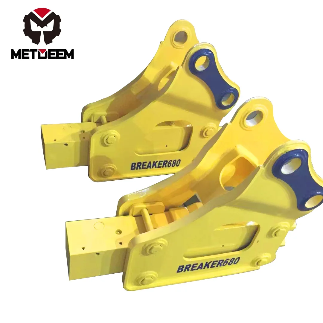 

Metdeem Mini Hydraulic Side Type Breaker Oem Accepted Excavator Parts From China Factory with Core Motor Component