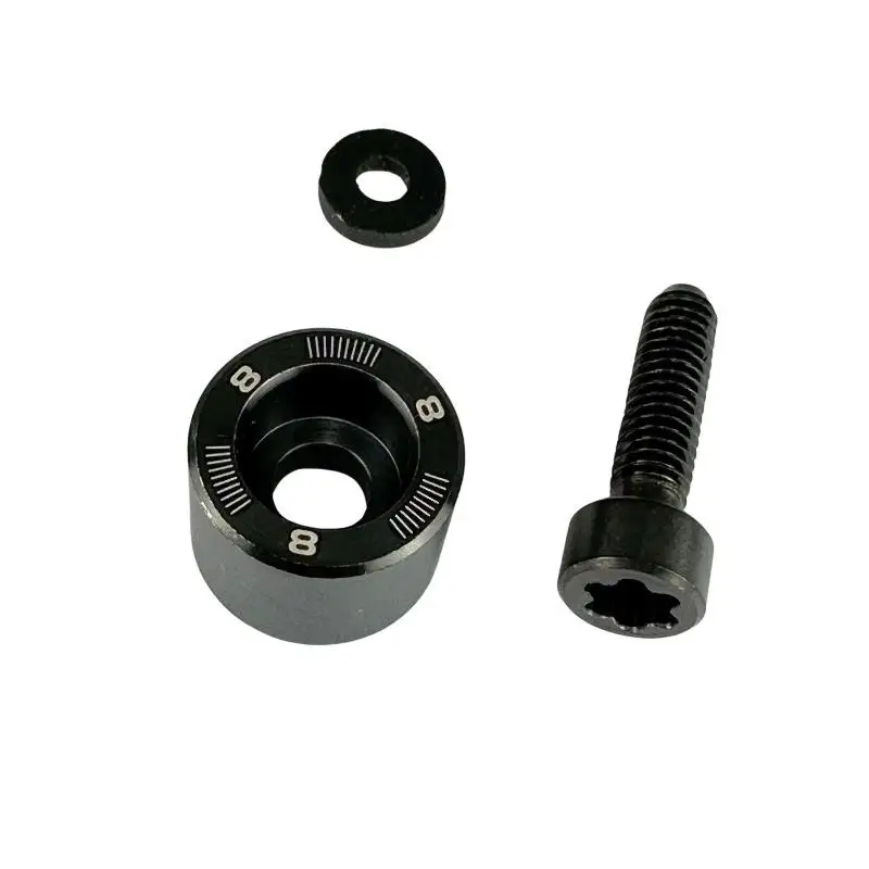 Enhance Your QI35 Max Driver with 1Pc Black Golf Weight Screw Customizable 2g to 8g for Perfect Balance