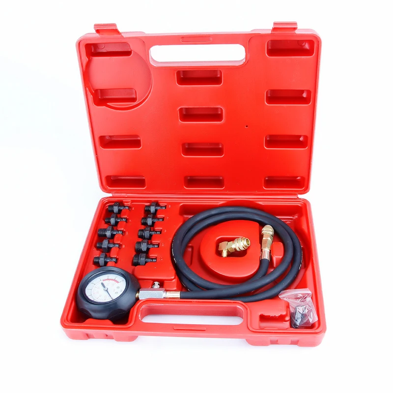 Automobile Engine Oil Pressure Gauge Multifunctional Car Lubricant Detection Instrument Maintenance Tool Set