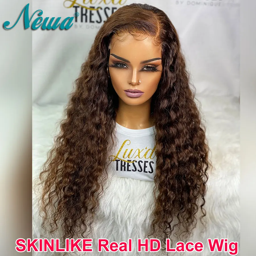 

Newa Hair Colored Human Hair Wig 5x5 6x6 HD Lace Closure Wig Glueless HD Lace Melt Skins 13x6 Full Frontal HD Lace Wig Invisible