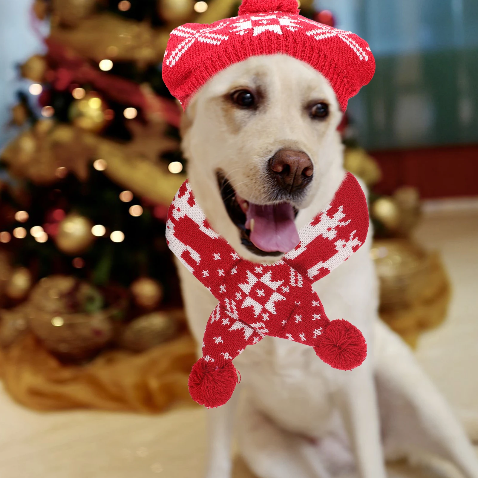 

Clothing Pet Hat Hats Christmas Headwear Acrylic Holiday Costume Accessory Dress up