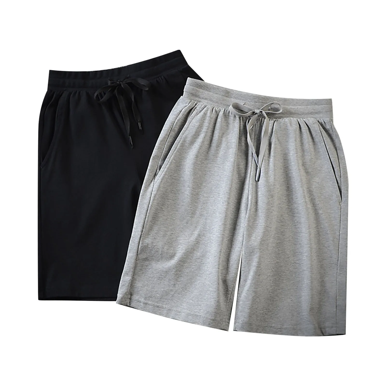 Summer Men's Invisible Zipper Open Crotch Shorts Outdoor Sports Mens Plus Size Casual Shorts Gray Black Baggy Shorts Pant