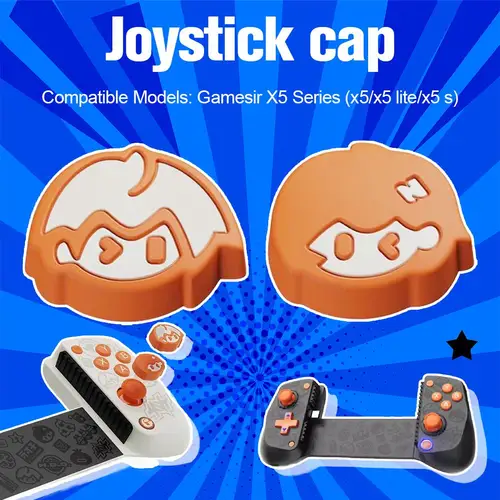 Controlador de extensión de juego para tapas de Joystick GameSir X5 Lite, empuñaduras de palanca para controladores X5/X5 Lite/X5S, accesorios para juegos