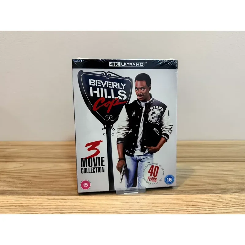 British Version 4K Blu Ray Beverly Hills Detective Trilogy Movie Collection