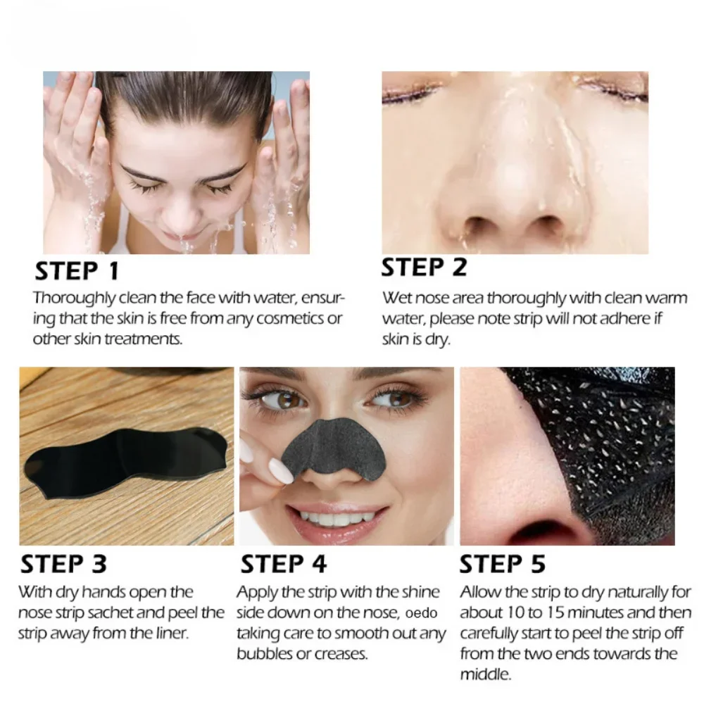 Mango Blackhead Remover Nose Mask Oil-control Deep Cleansing Mask Acne Pore Strip Face Lift Firming Nose Peel Off Skin Care