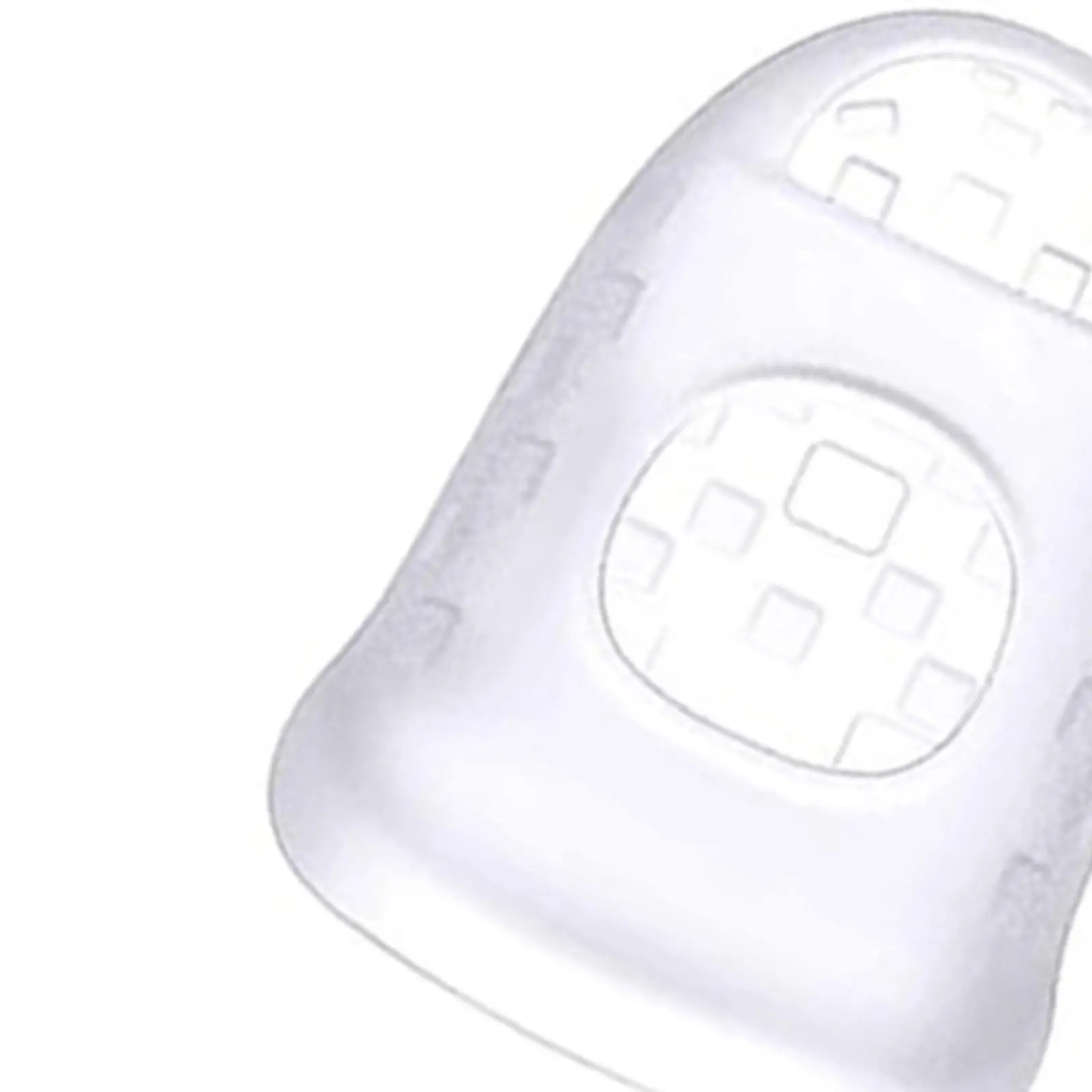 Anti Slip Silicone Guitar Finger Guards Breathable Fingertip Protectors Learning Tools for Music Practice and Embroidery