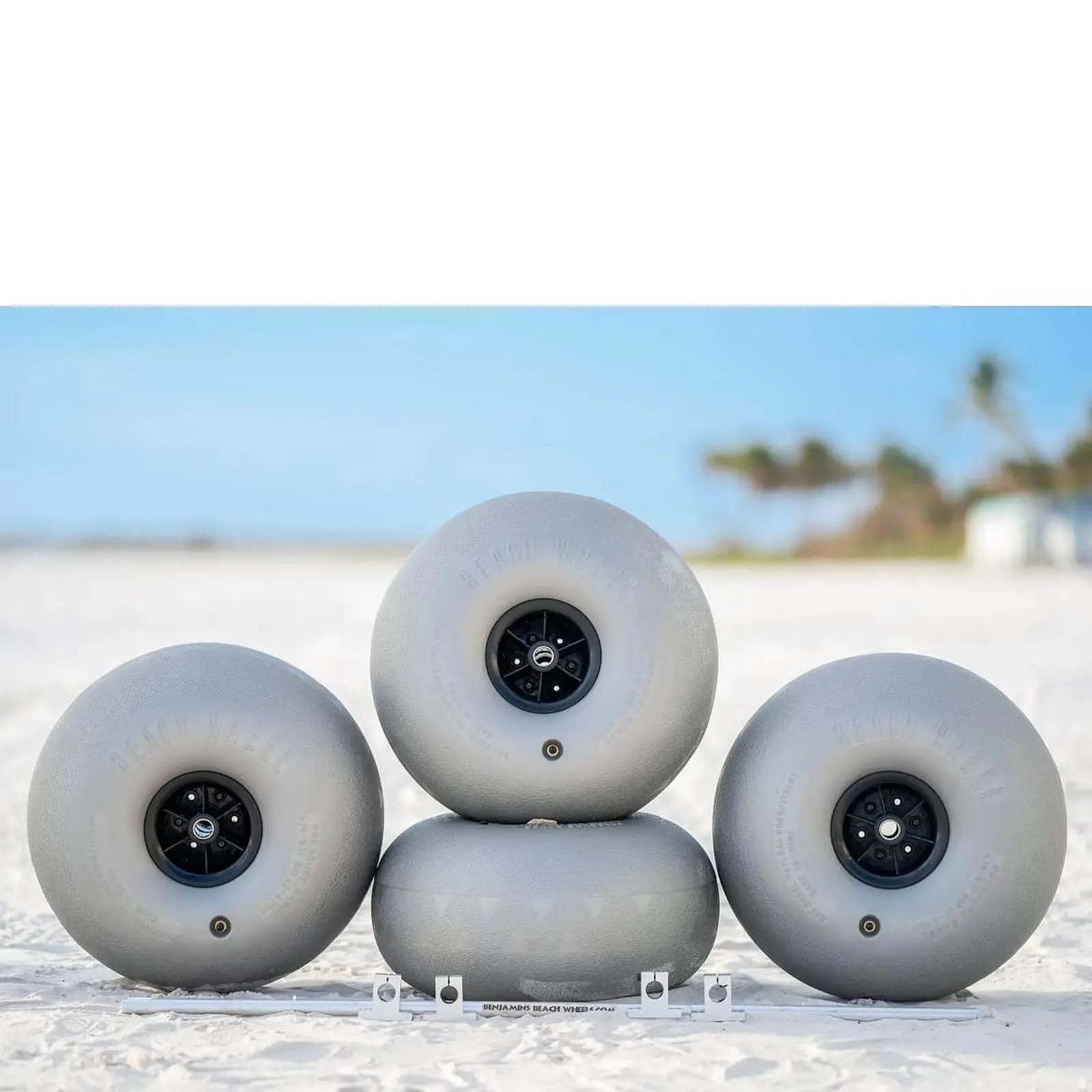 

16" Beach Balloon Wheels, High Performance Beach Inflatable Wheel for Canoe Cart