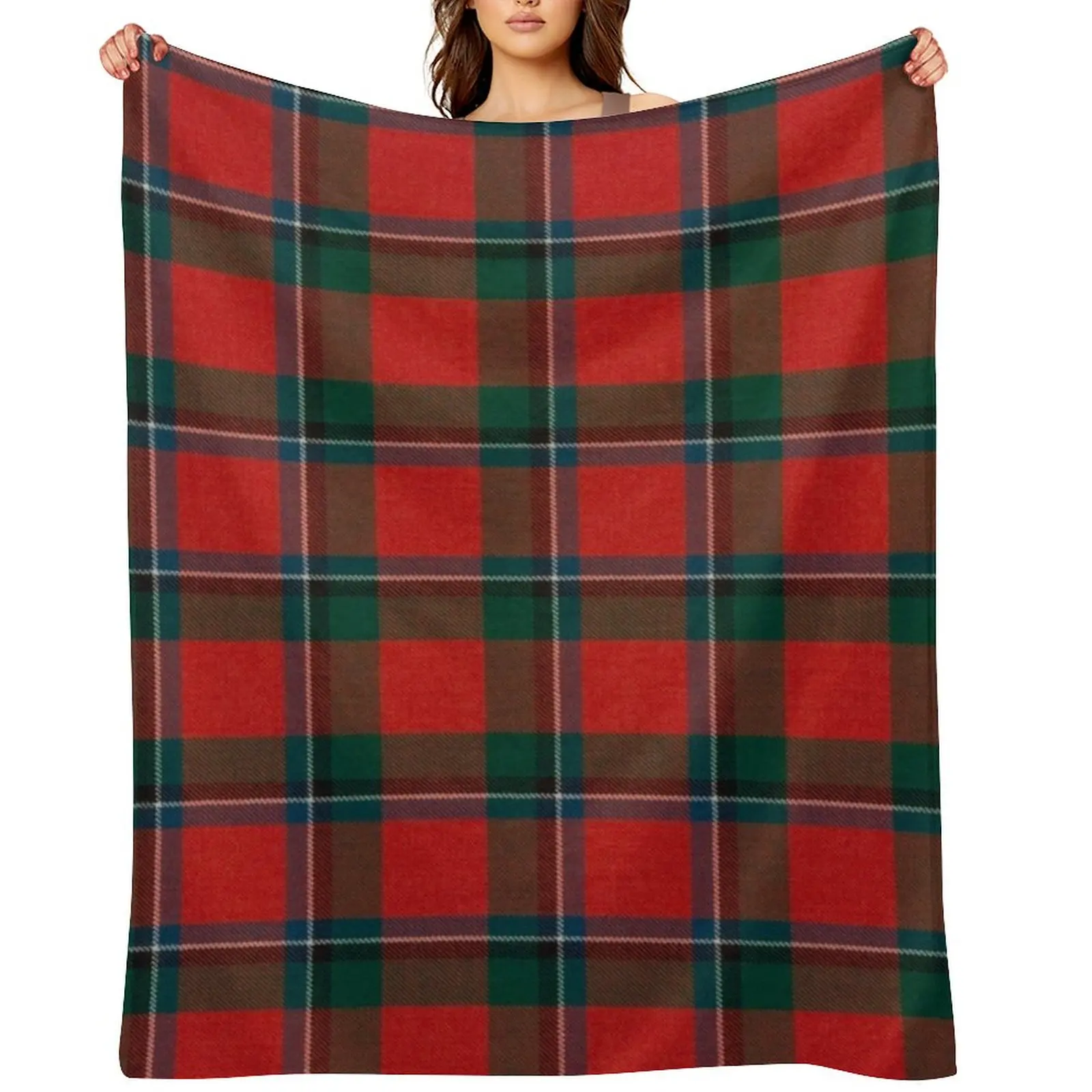 

Sinclair Scottish Tartan Throw Blanket blankets ands Baby Decorative Sofa Blankets