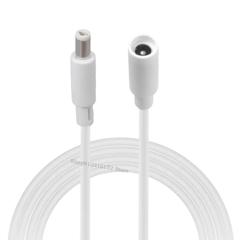 Cavo prolunga impermeabile DC5.5x2.1mm Cavo prolunga per conduttori in rame da 36 W per telecamere CCTV a strisce LED