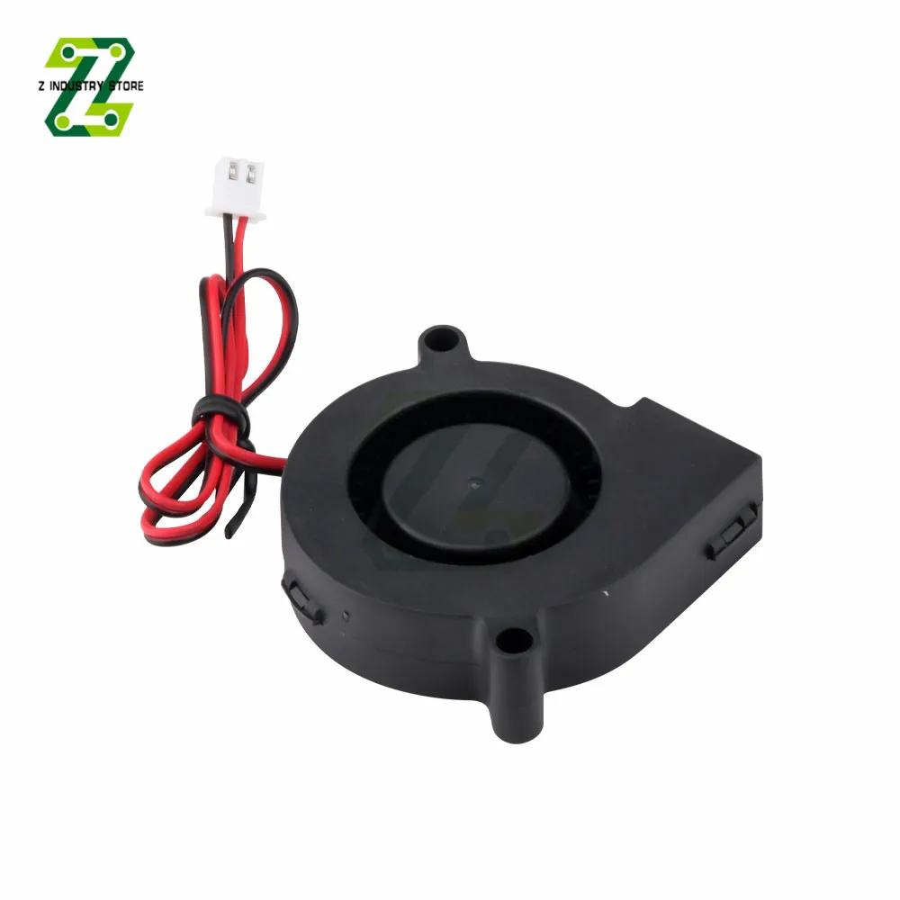 DC 5V 12V 24V  5015 50mm Sleeve Bearing Brushless Cooling Turbine Blower Fan Blower Cooler Fan