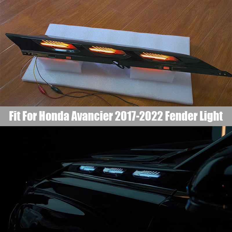 

Suitable for Honda Avancier 2017-2022 Hood Light Fender Light Flow Direction Light Decorative Appearance Special Accessories