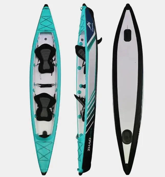 

Drop Stitch Fishing Kayak Boat Inflatable Canoe Kayak for Water Ocean