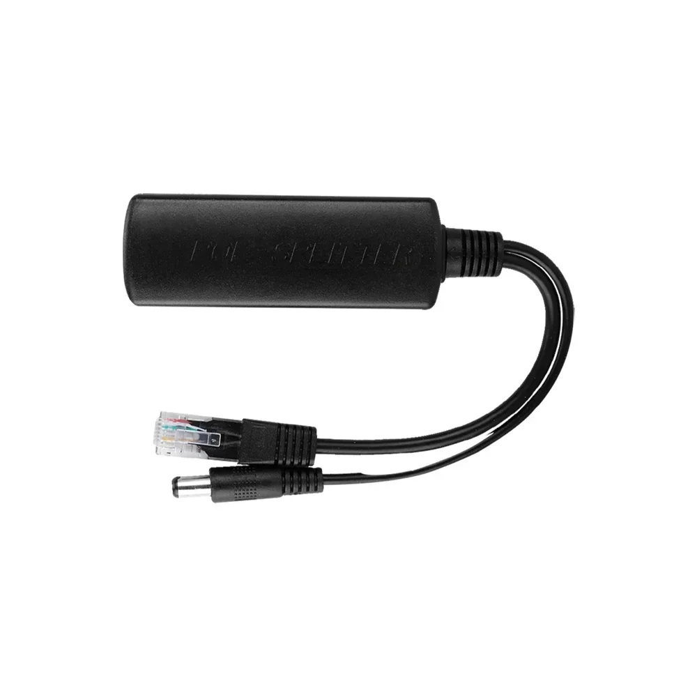 POE 분배기 10/100/1000Mbps IEEE802.3af/at 44-57V ~ 12V 2A IP 카메라 무선 AP 또는 비 POE 장치용 HUAWEI용 전원 공급 장치