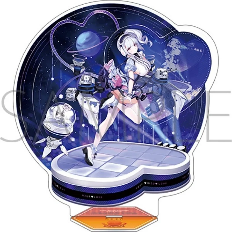 Azur Lane Anime New style Acrylic standing sign board Keychain Toy Royal Navy - Cygnet15cm Bookshelf Decoration Charm Fans Gifts