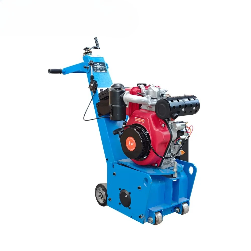 Machine with Engine for High Efficiency Concrete Surface MillingLS-CS300D -Powered Road Cold Planer & Floor Scarifier