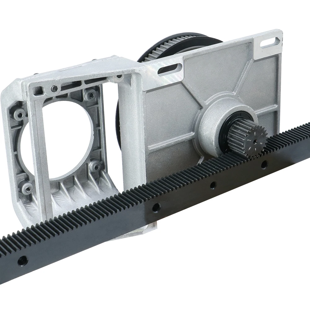 CNC صندوق التروس حلزوني والعتاد رف علبة التروس مستقيم قصير الأسنان علبة التروس 1.25 1.5 2 وحدة متزامن عجلة المخفض صندوق 1.5 متر 1.25 متر