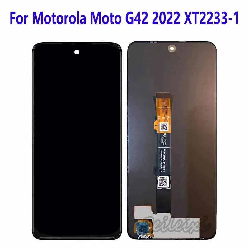 For Motorola Moto G42 XT2233-1 XT2233-2 LCD Display Touch Screen Digitizer Assembly For Moto G42 2022