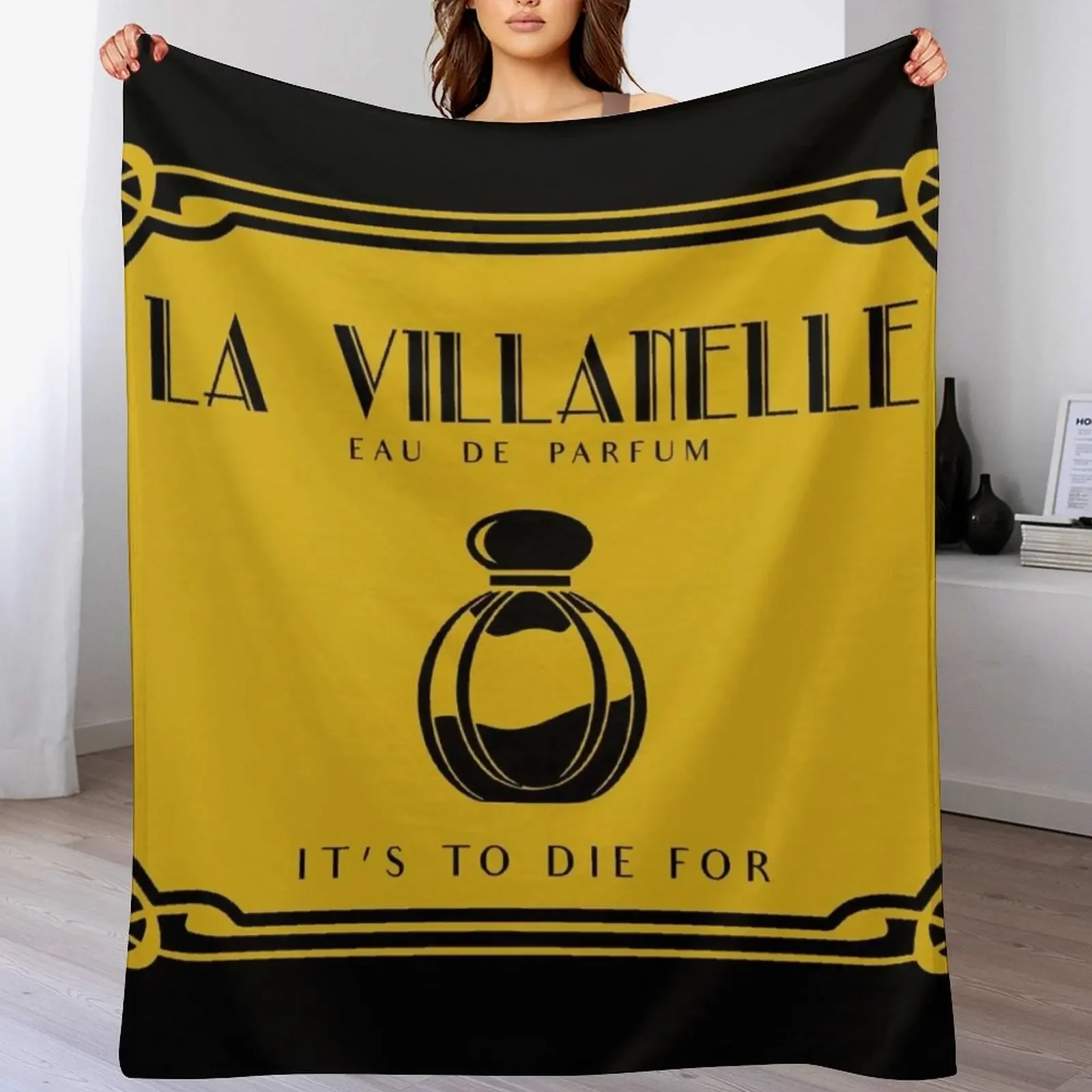 LA VILLANELLE Throw Blanket Decorative Soft Throw Blanket for Couch Sofa