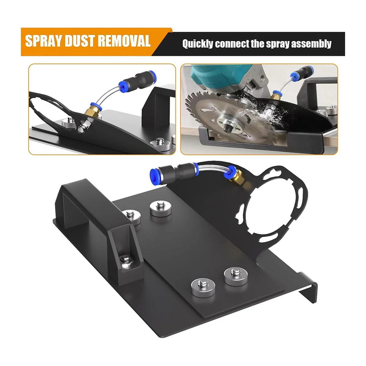 Angle Grinder Stand for Tile 45° Chamfer Cutting Ceramic Stone Chamfering Tool Compatible with 100 Type Angle GrinderT98C