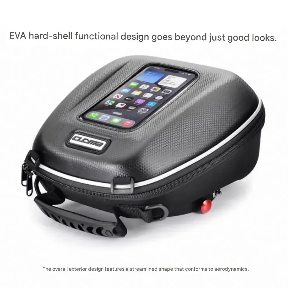For VOGE DS525X DS900X DS625X motorcycle modification parts: quick-release fuel tank bag with lock and anti-theft function.