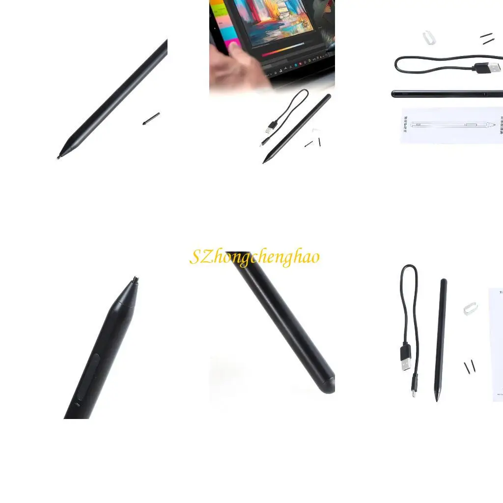 

Precise Drawing Capacitive Pen 4096 Pressure Point for Win Max2 Extended Use 601D