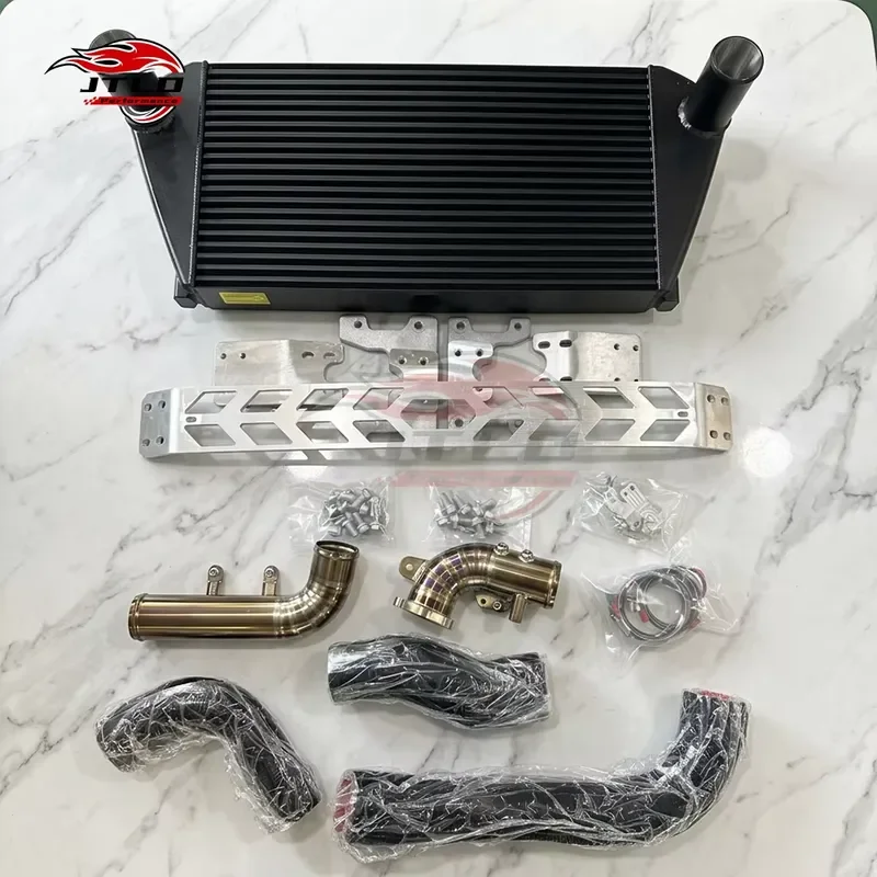 Upgraded Front Mount Intercooler Kit with CNC Aluminum Crash Bar Charge Pipe for Toyota GR Yaris 1.6T G16E-GTS 2020-2026