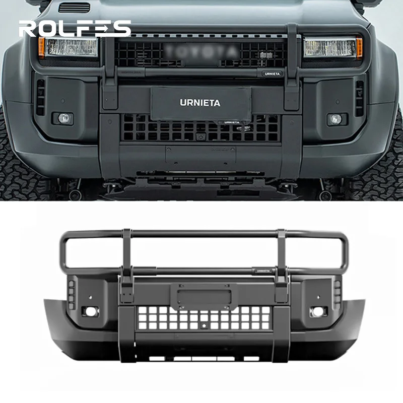 

Подходит для URNIETA применим к 24 Toyota Prado, модифицированным новым Land Cruiser LC250 с большой бычьей планкой, передним бампером Sui.