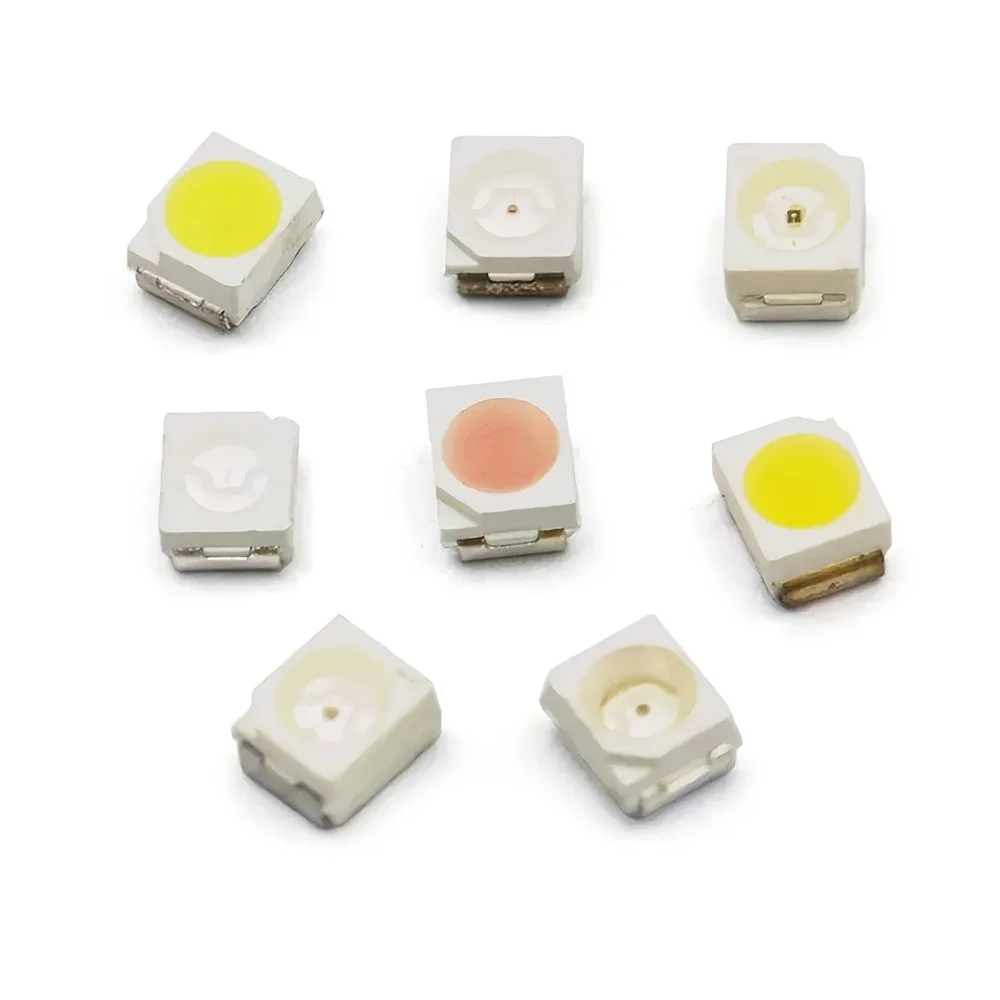 500Pcs 3528 1210 SMD LED 10Colors x 50Pcs Red/Green/Blue/Yellow/White/WARM WHITE/UV/RGB ICE BLUE Cold LED Diode Kit