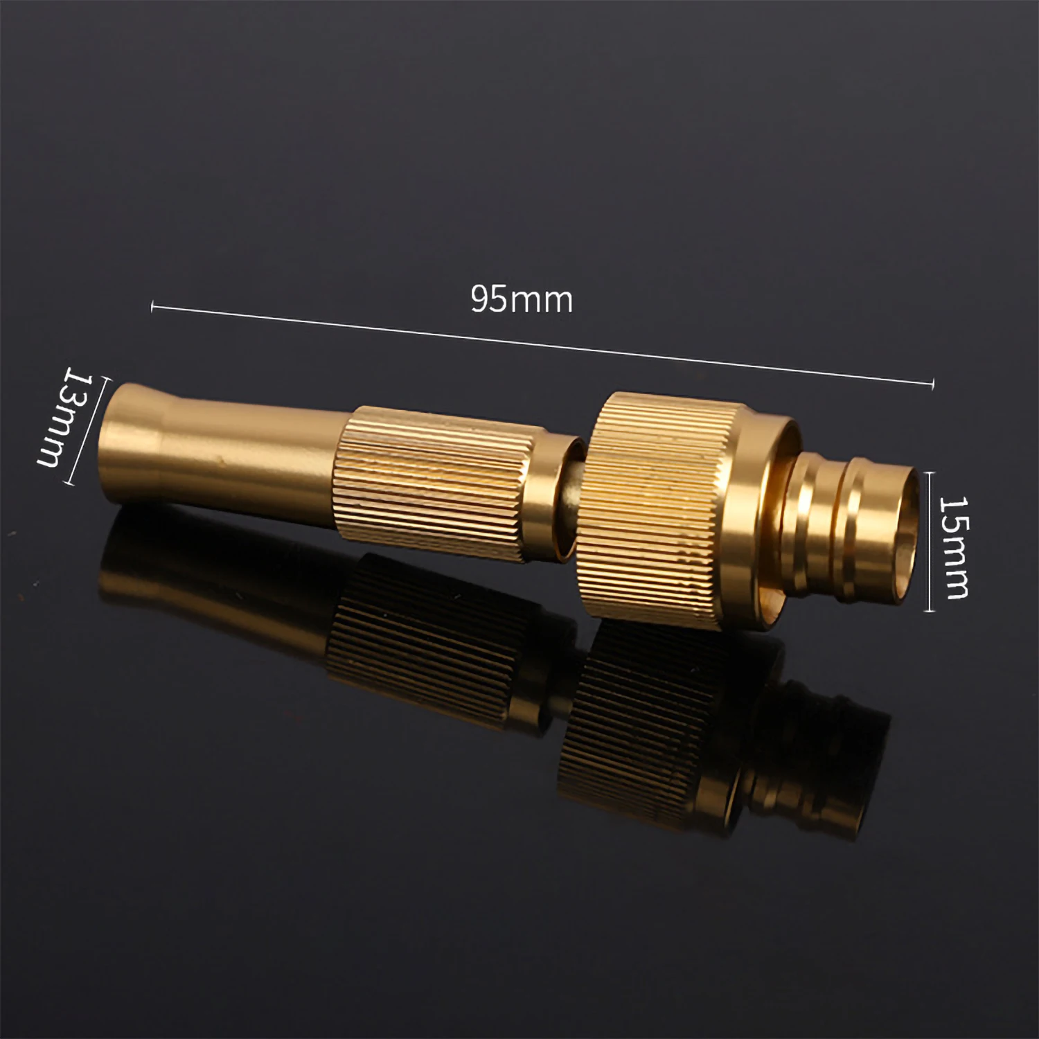 High Pressure Water Gun Hose Nozzle,Brass,Adjustable,Garden Sprayer,Sprinkler Irrigation,Car Wash Home Tools