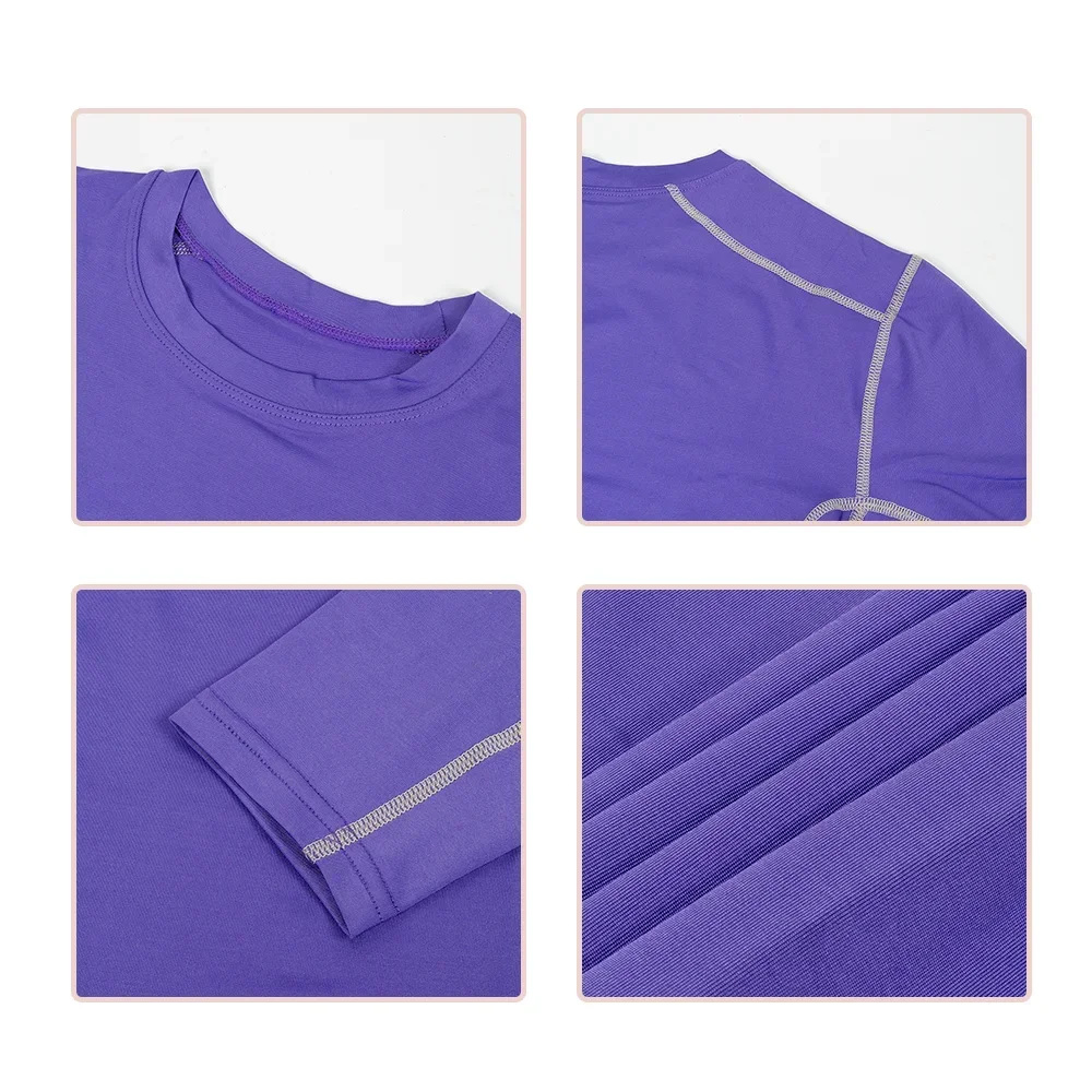 أرض الإنسان دورة ضغط تي شيرت vêtements de الرياضة تشكيل الركض قميص اللياقة البدنية serré à manches longues تي شيرت رياضي