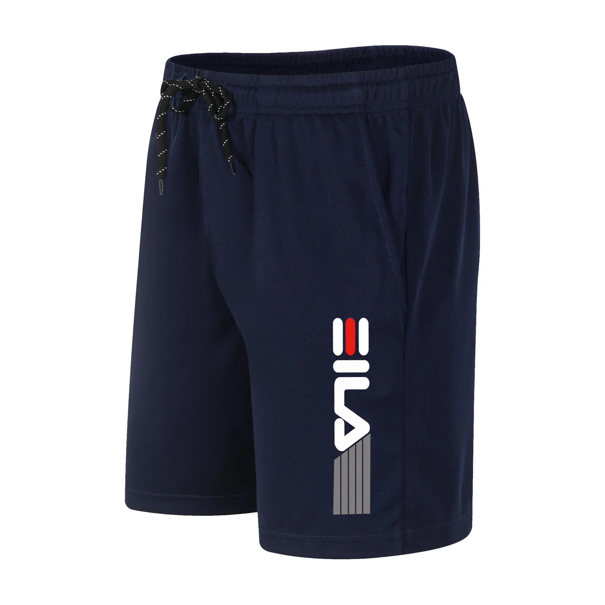 Leisure Sports Breathable Mesh Quick-Drying Shorts - Waist-Cinching Shorts - Basketball - Men's Sports Beach Pants