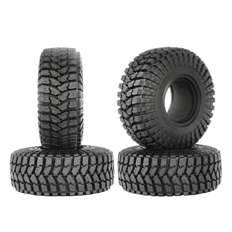 Miękkie gumowe opony do terenu 90 mm 1,55 cala, zestaw 4 sztuk do 1/10 MST JIMNY Tamiya CC01 LC70 Axial YETI AXI90069 D90