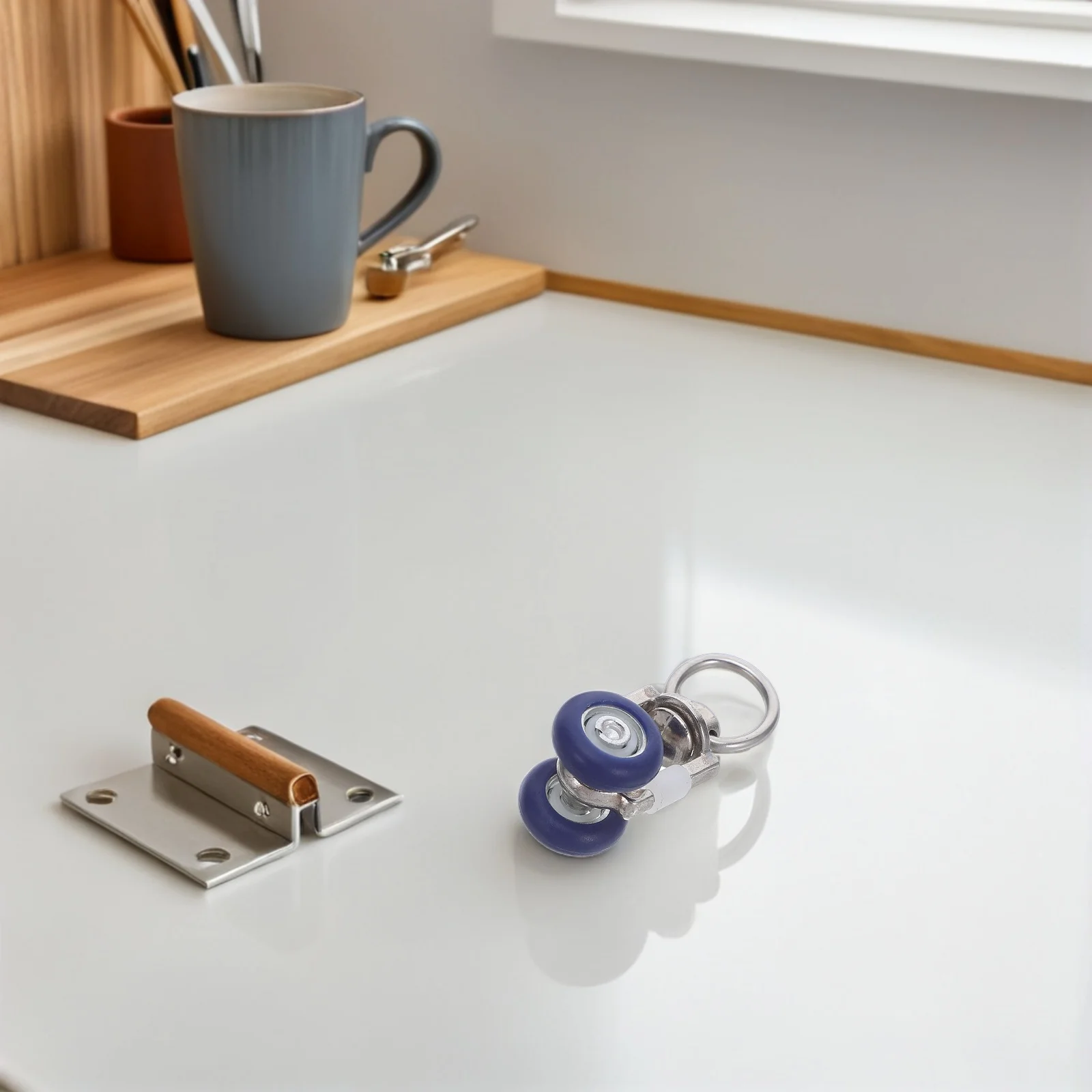 

20pcs Curtain Track Rollers Stainless Steel Silent Sliding Gliders High Load Capacity Smooth Operation For Heavy Drapes