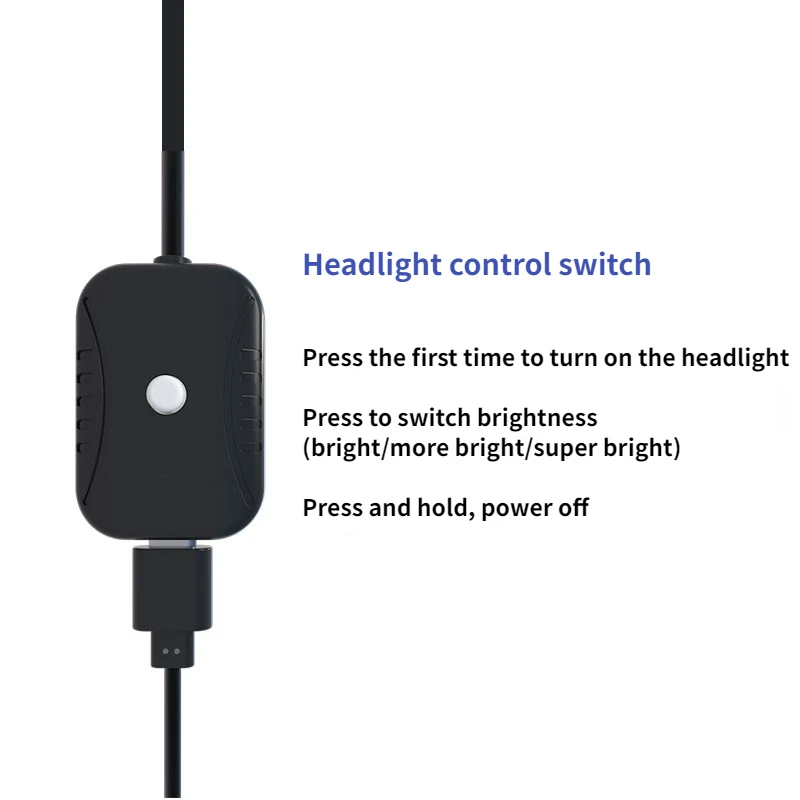 3W Dental LED Clip-on Headlight(JC-06) Only The Lamp Part Without Battery(USB Interface)