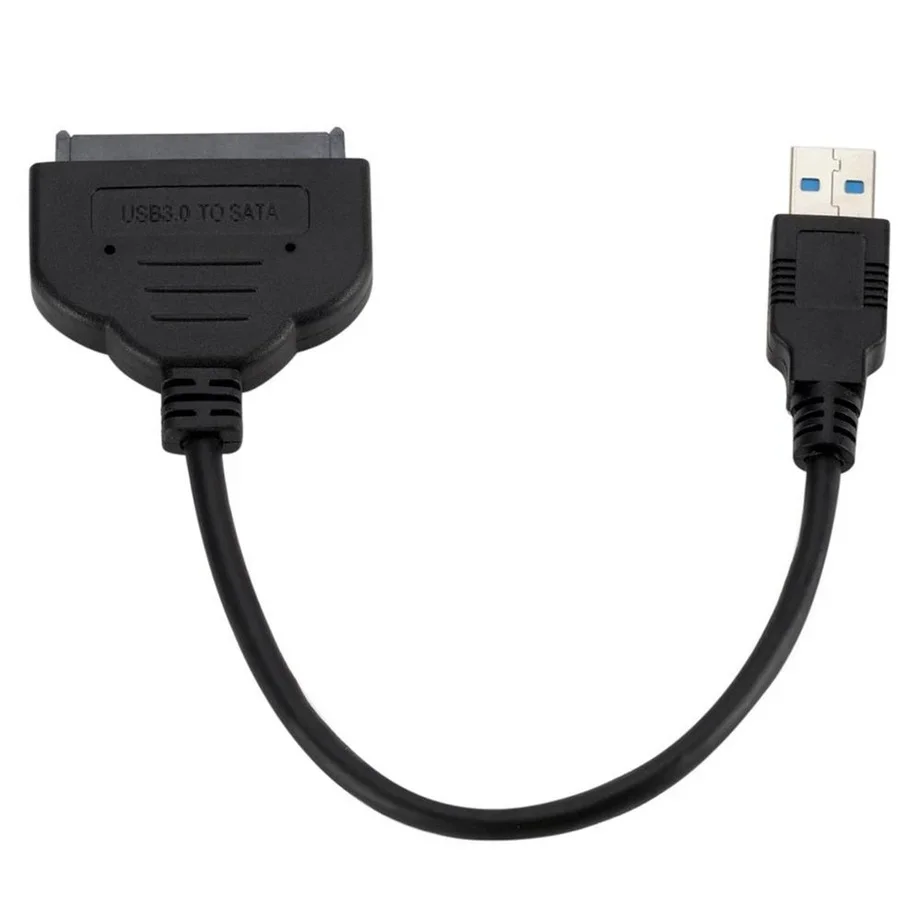 Grwibeou USB SATA 3 Кабель Адаптер Sata к USB 3.0 до 6 Гбит/с Поддержка 2,5-дюймового внешнего жесткого диска SSD HDD 22-контактный Sata III 2.0