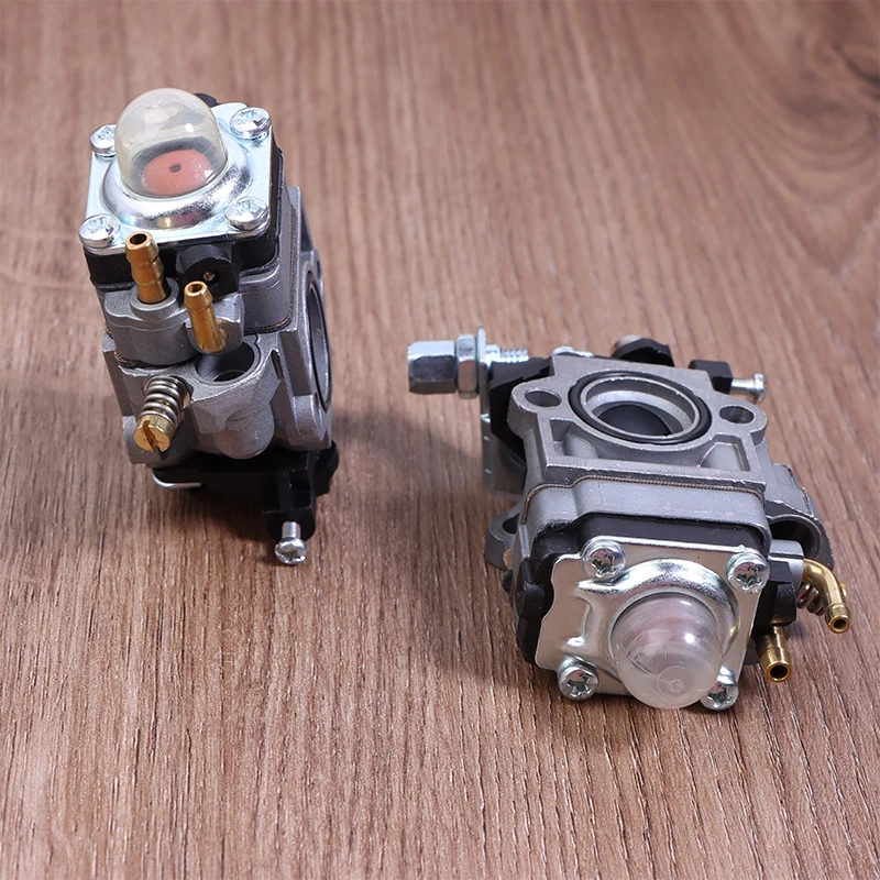 Carburador de 11 mm/15 mm para cortasetos de 2 tiempos de 22 cc-52 cc, pieza de motosierra de desbrozadora de ajuste universal