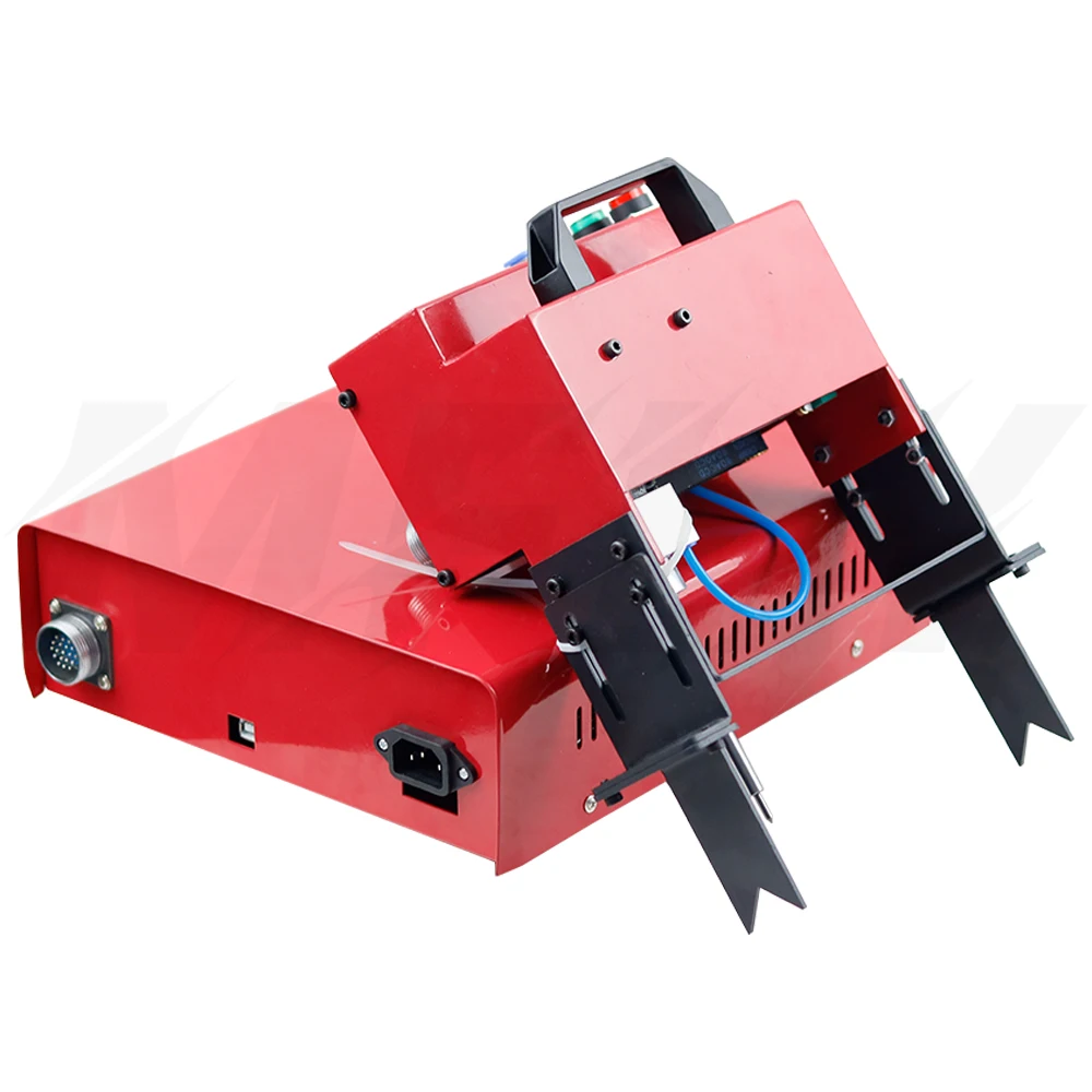 Imagem -02 - Tubulação de Aço Elétrica Pneumática do Metal e Chapa de Aço Mold Gravura Aço Inoxidável Portátil Coding Mark 100*20 mm