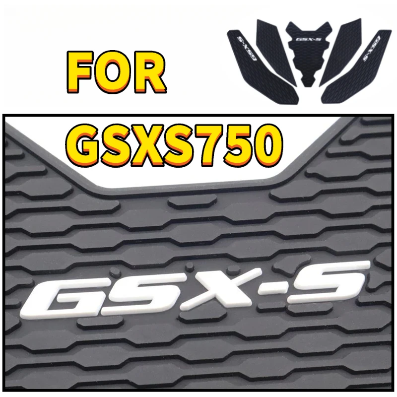 Motorcycle gsx s750 Accessories Side Fuel Tank Pads Protector Stickers Knee Grip Traction Pad For GSXS750 GSX-S750 Z GSX-S 750
