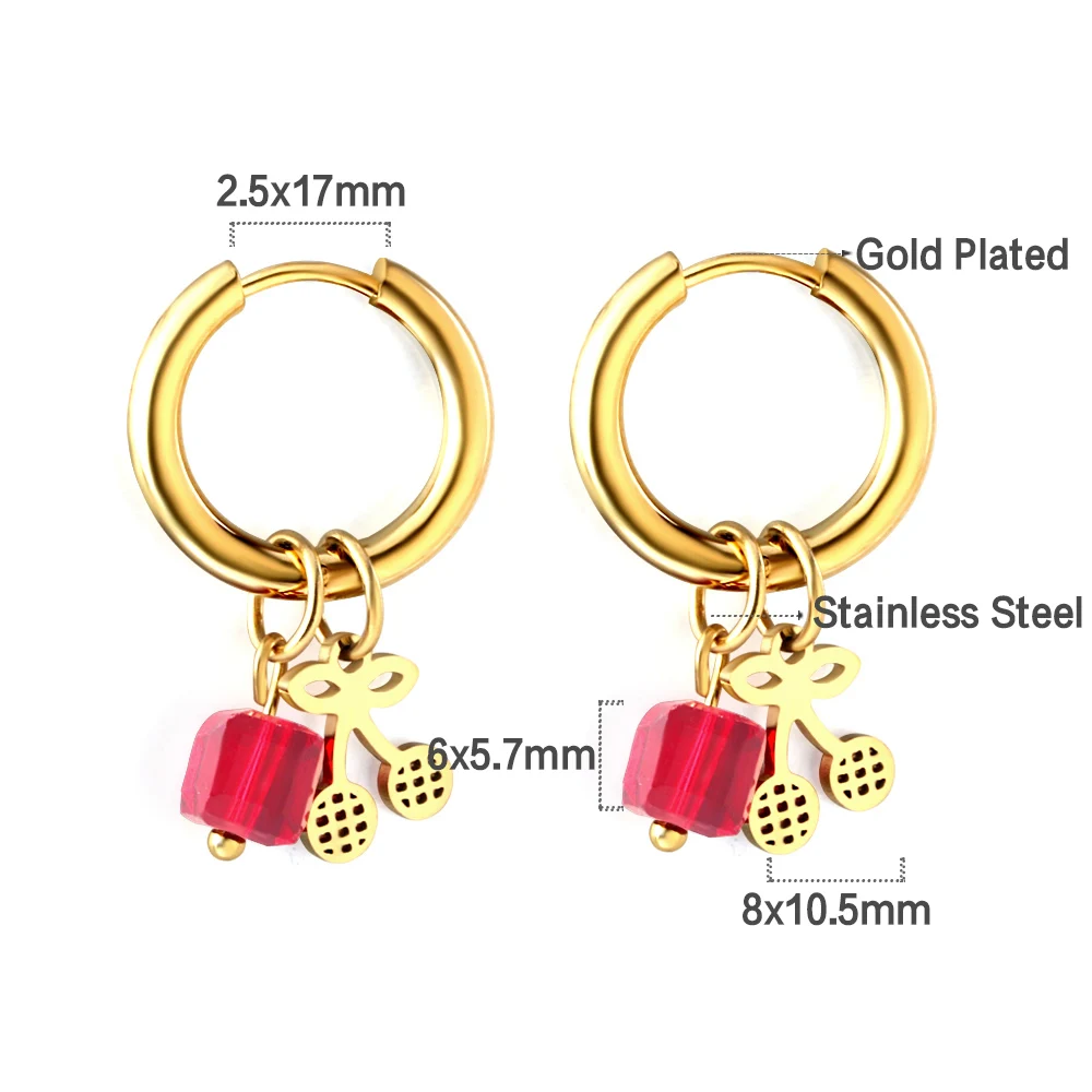LUXUSTEEL الأزياء هوب الأقراط الخرز الملون بوهو قلادة الأقراط، هدايا المجوهرات، اكسسوارات خمر للفتيات على البحر