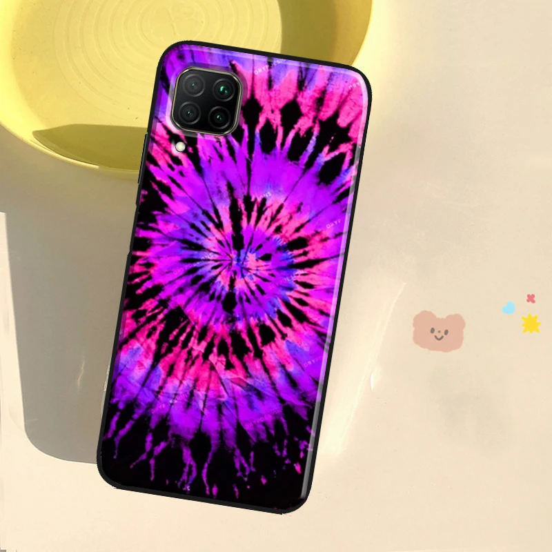 Rainbow Spiral Tie Dye Case For Huawei Honor X8 X7a X8a X9a 50 70 90 Magic5 Lite P20 P40 P60 P30 Pro Nova 9 Cover