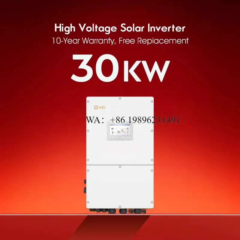 KEVOLT High Voltage Hybrid Solar System 30kW to 100kW Solar Panels With Battery and Inverter Complete Solar Power System