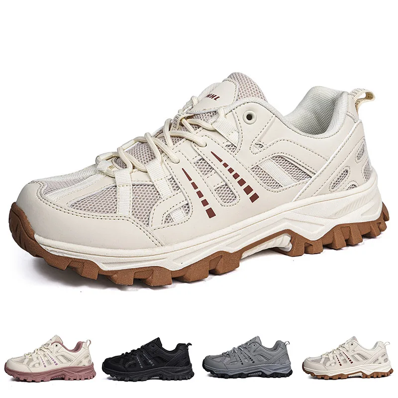 

Походная обувь унисекс, уличная походная обувь на шнуровке, рабочая обувь для кемпинга, модная и удобная повседневная обувь