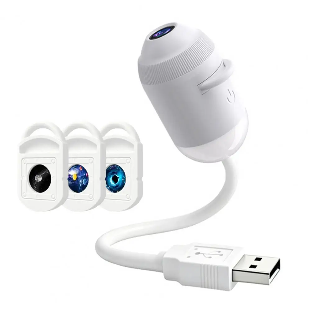 3-in-1 USB-Sternenhimmel-Projektorlampe mit klarem Bild, einstellbarer Helligkeit, Touch-Steuerung, Nachtlicht und Sternenprojektor 2026