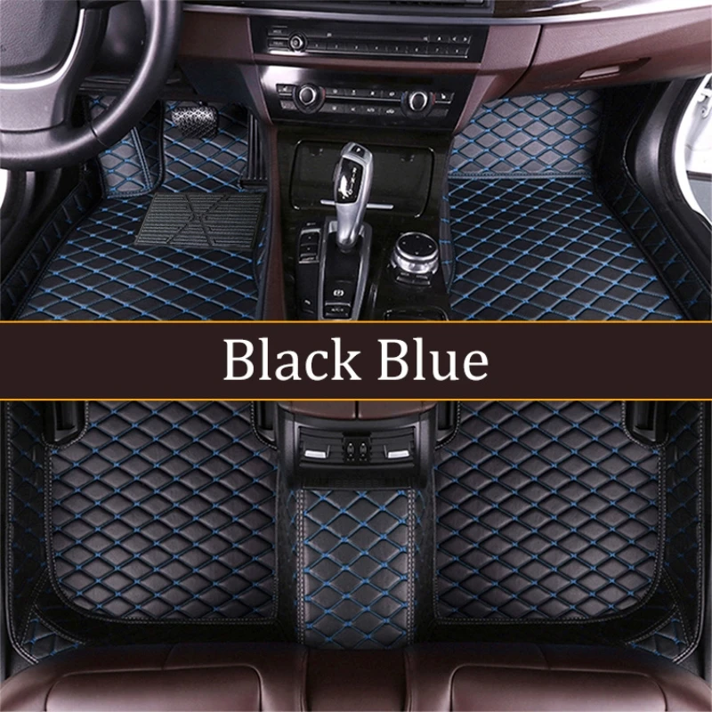 

YUCKJU Custom Leather Car Foor Mat for Chevrolet Captiva Sonic Sail Spark Blazer Epica Cavalier Trax Aveo Camaro Equinox Cruze