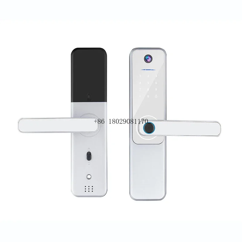 

Password Card Keyless High Security Smart Door Lock for Home Office Smart Camera Tuya WiFi Lock Biometric Fingerprint