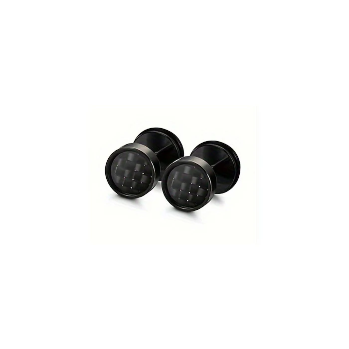 Men's Hypoallergenic Zirconia Stud Earrings, Gift Set