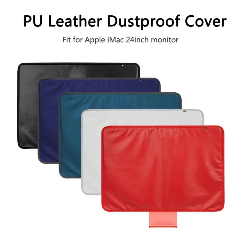 24 inch Colors Computer Monitor Dust Cover For IMac LCD Screen Cover Dustproof Protector with Inner Soft Lining For IMac