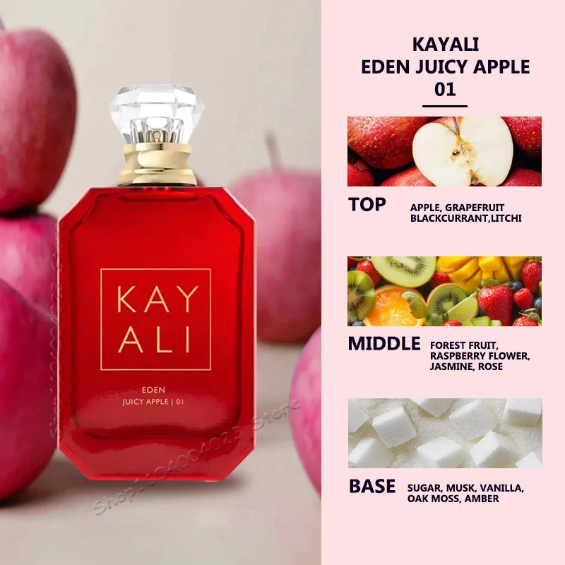 KAYALI 100ml EDP Intense Spray - Zoete Fruitige Bloemen & Warme Woody Unisex Geur |   Langdurige, vertrouwenvergrotende geur
